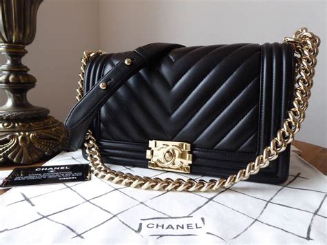 chanel boy medium lambskin gold hardware|chanel men's bag.